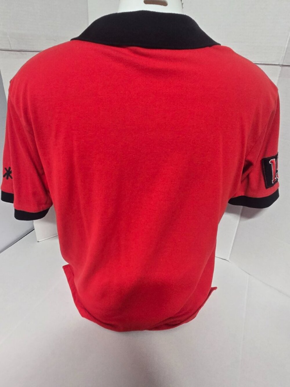Ottawa Senators NHL Official Licensed Embroidered Polo Shirt Red Black Men's XL - Picture 12 of 13